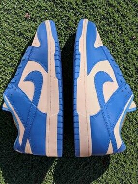 Nike Dunk Low UNC University Blue White Mens Size 12 DD1391-102 With Box